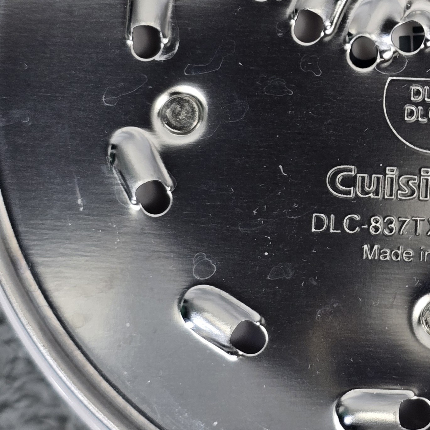 Cuisinart Disc Holder Three Blades Model # DLC See Description for Blade Details