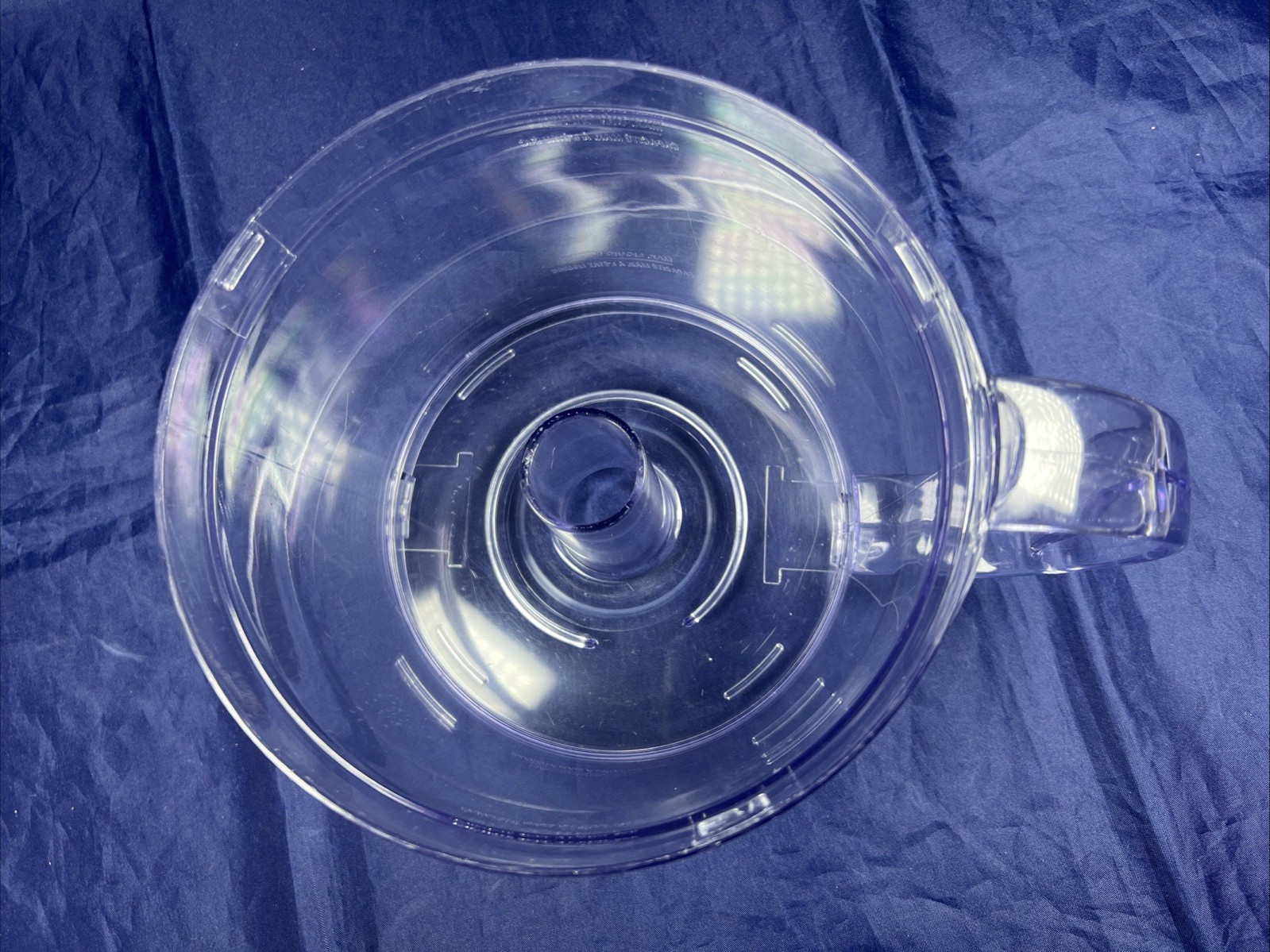 GE Food Processor 106622F Replacement Part Set: Work Bowl & Storage Cover