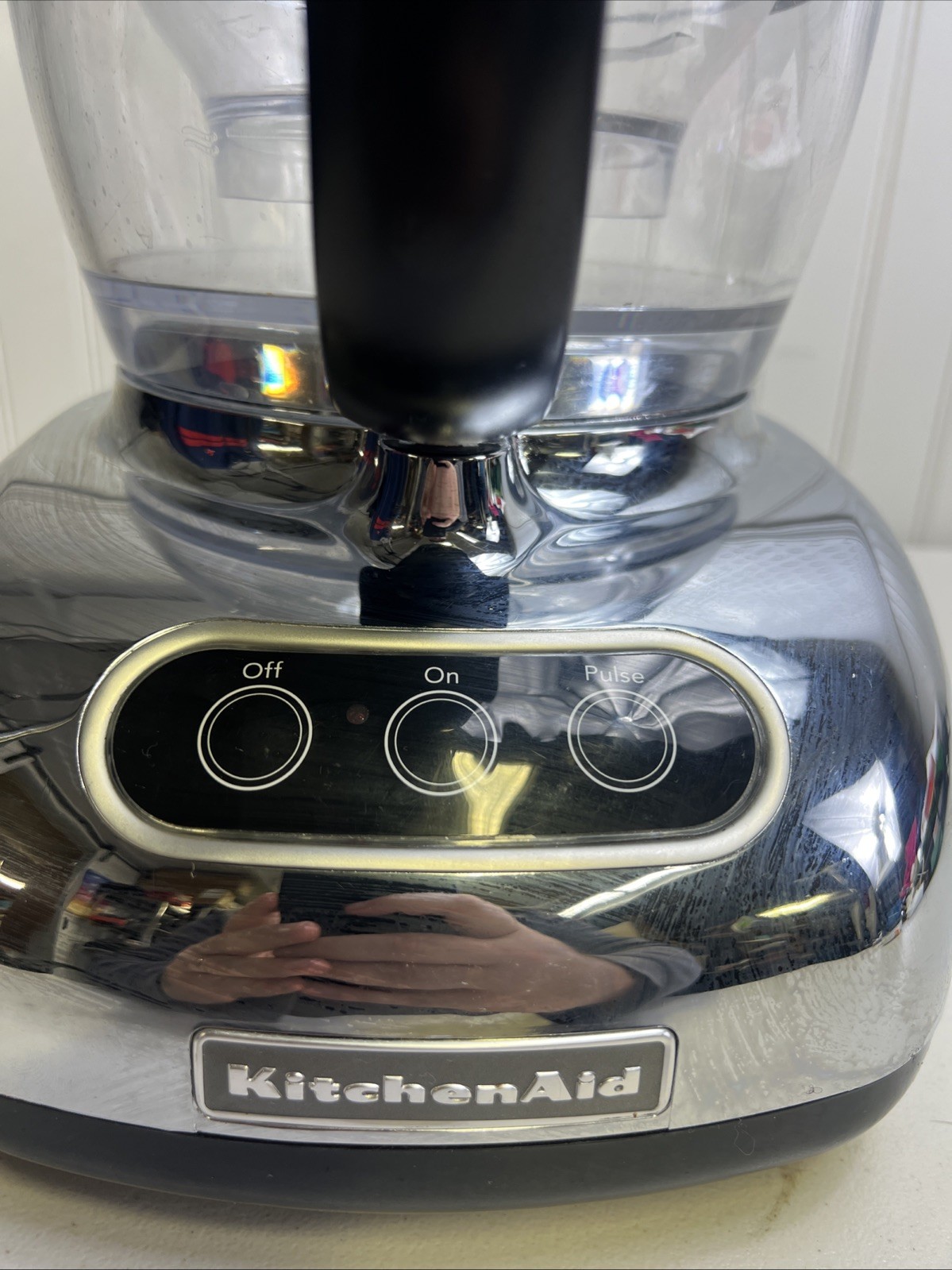 KitchenAid 9-Cup Food Processor MODEL KFP740CR0 Chrome + Accessorie Tested