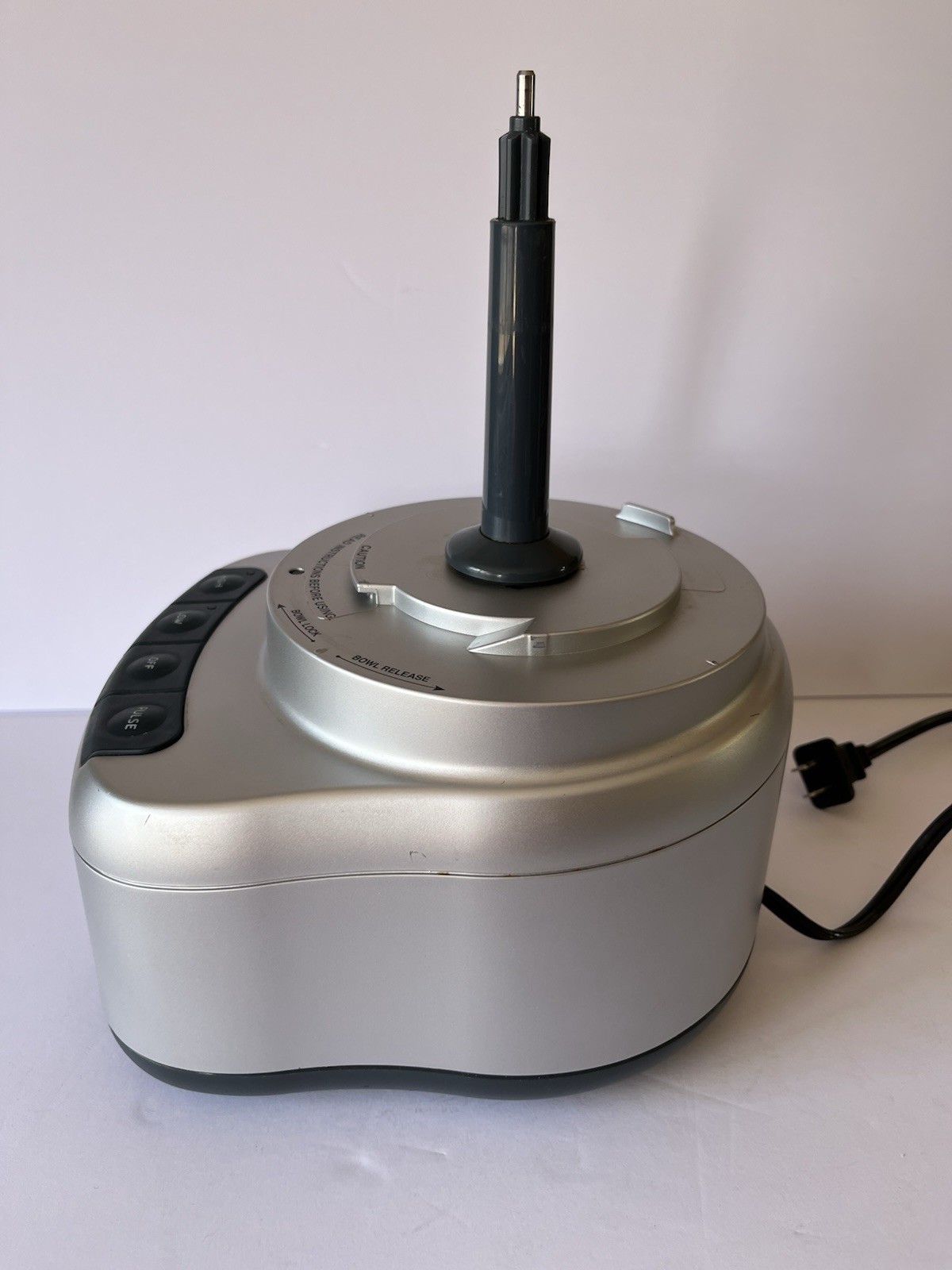 Cuisinart FP-8 Full-Size Food Processor 350W Silver, Blades, Dishwasher-Safe