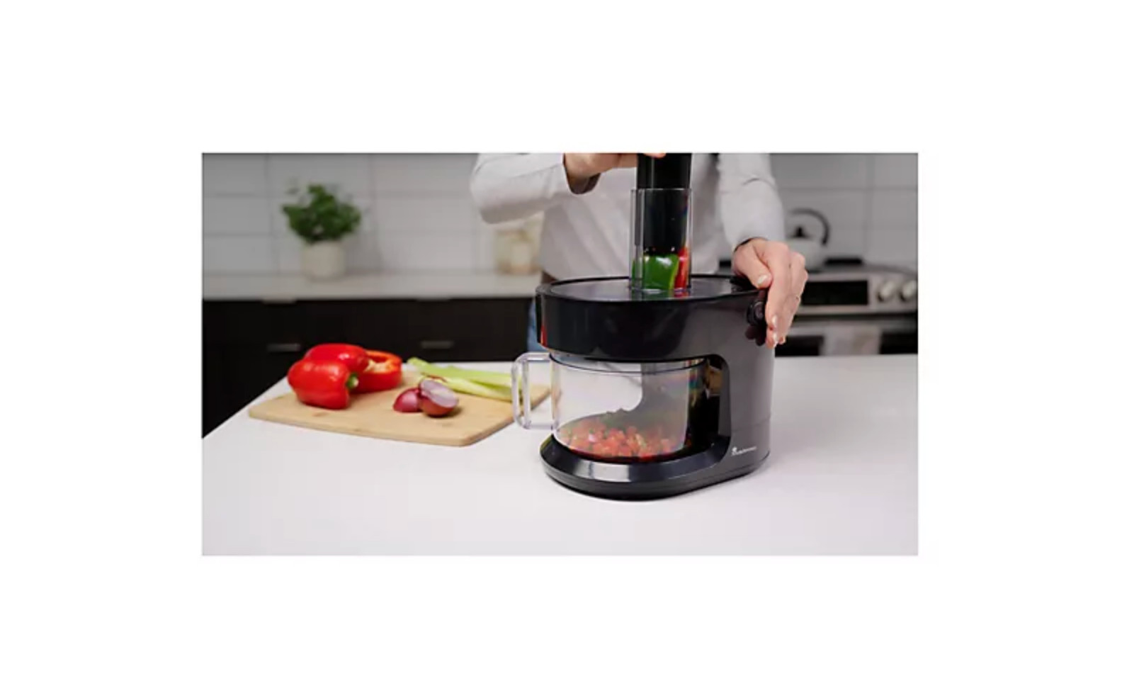 MasterPro Electric Food Shredder with (3) Blade Discs