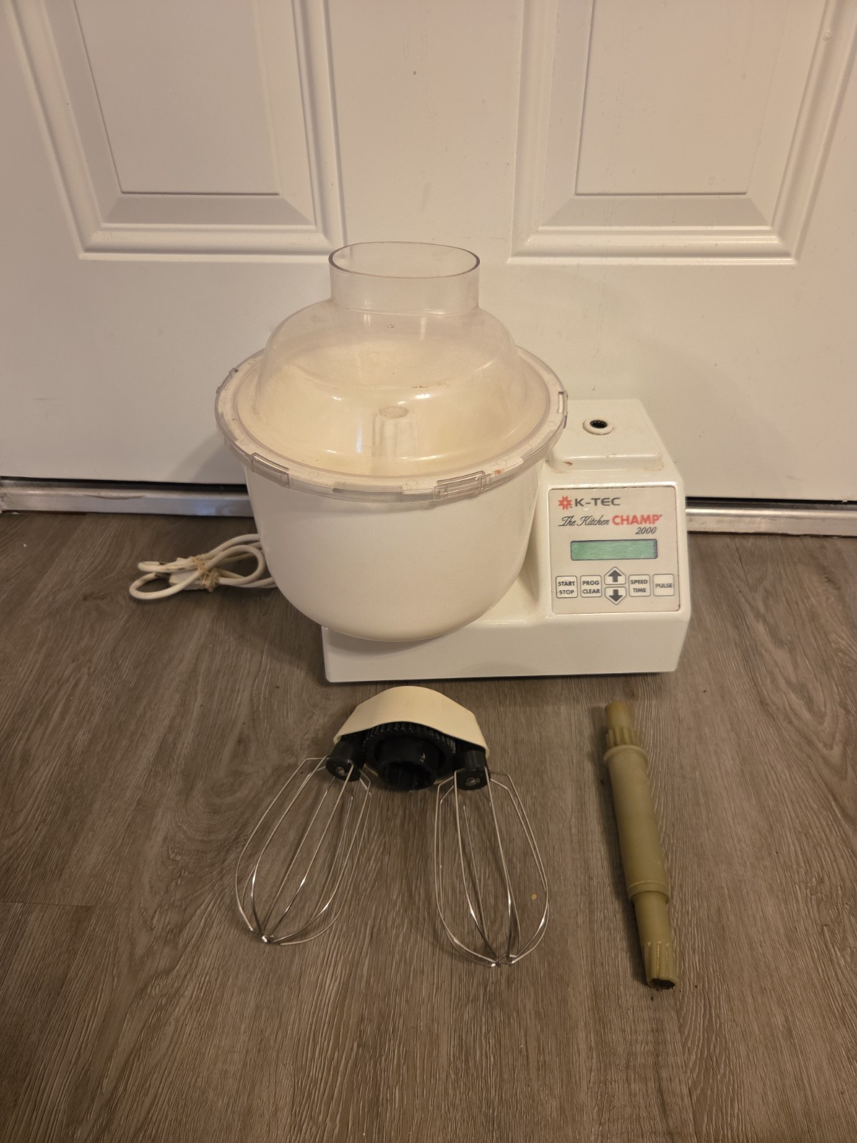 Vintage K-Tec The Kitchen Champ 2000 Dough Mixer C-4 Tested Working