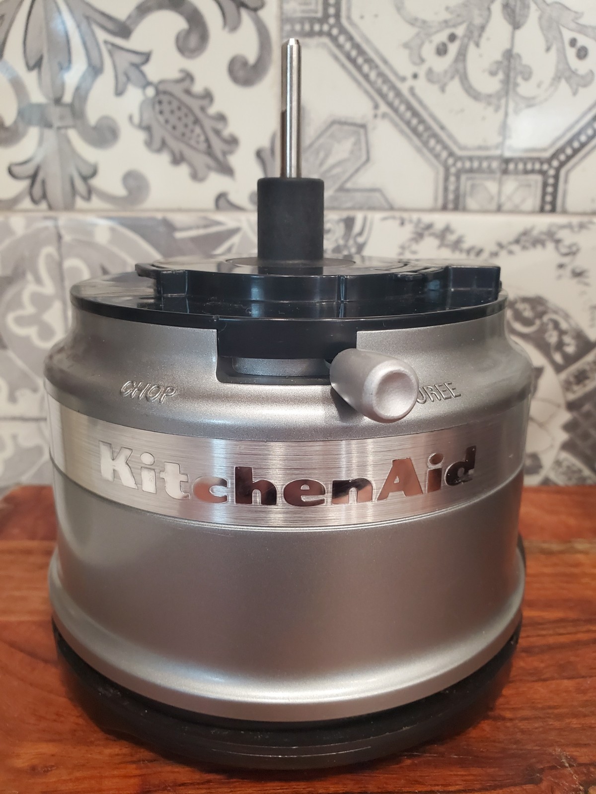 Kitchenaid KFC3516 3.5 Cup Food Chopper Replacement Part Motor Base Silver Works