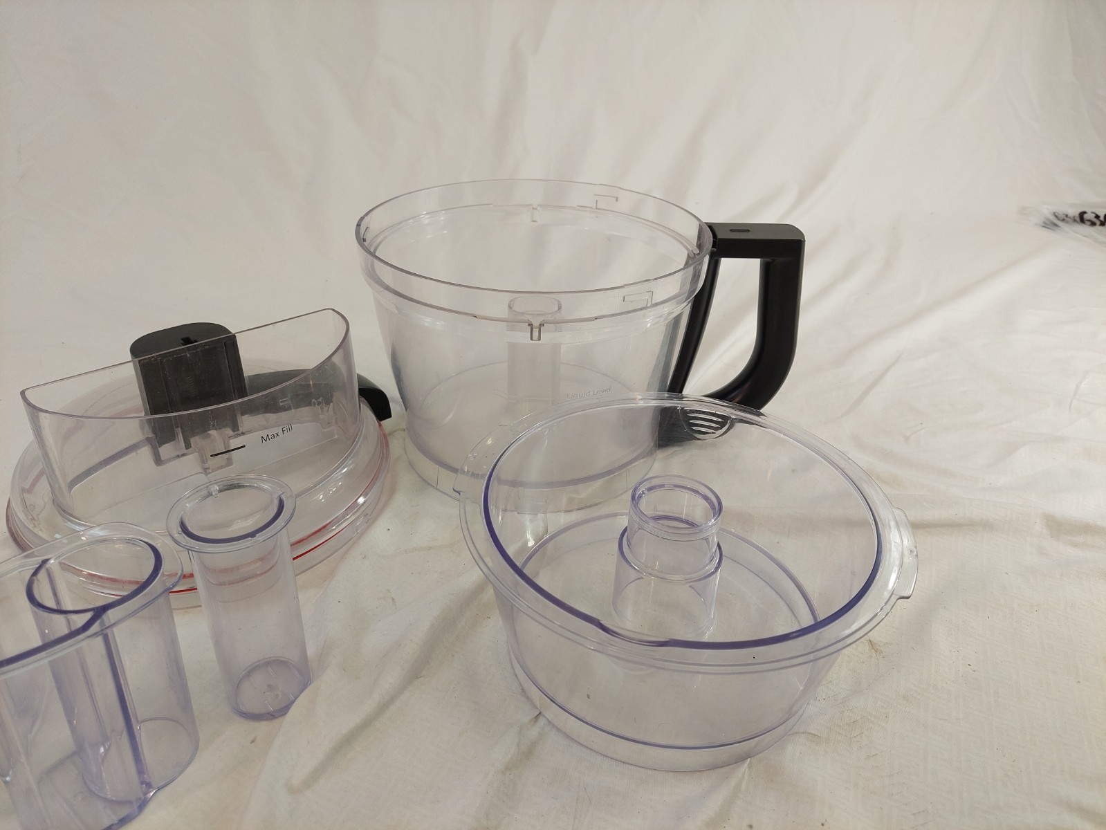 KitchenAid Food Processor Work Bowl 13 C And 3 in One Feed Tube KFP1333 KFP1344