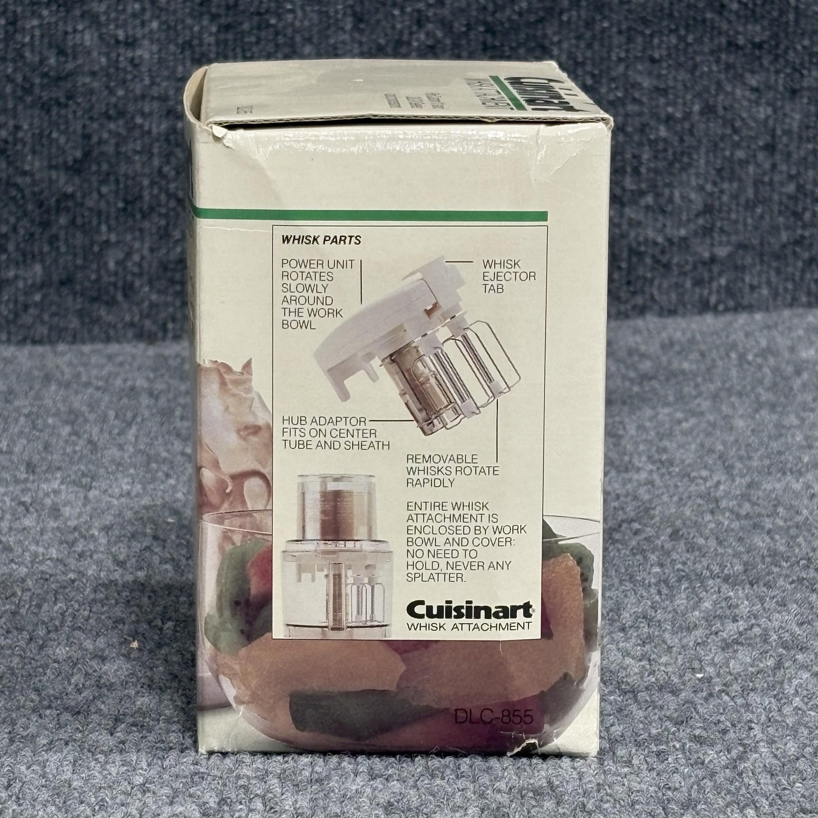 Cuisinart Whisk Attachment DLC-855 Custom 11 DLC-8 Food Processors Made in Japan