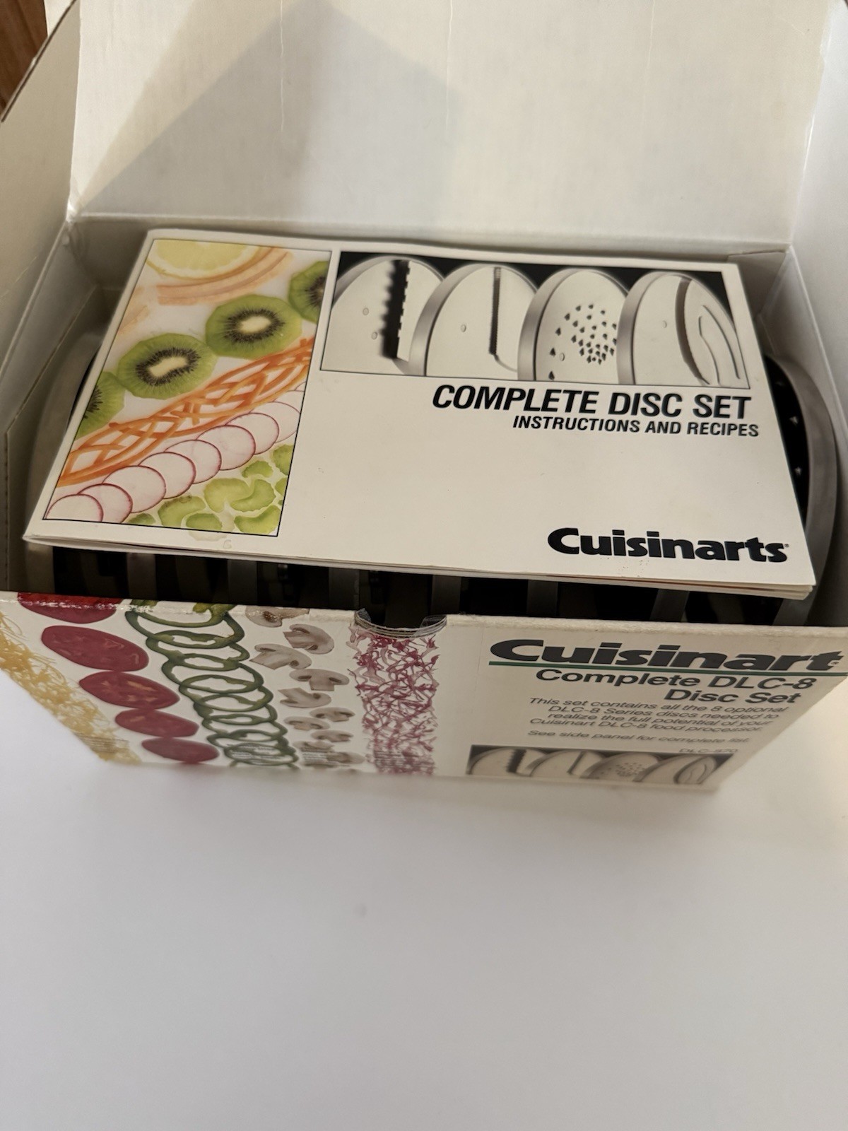 Cuisinart DLC-870 Complete 8pc Replacement Disc Blades DLC8 (DLC10 & Custom 11)