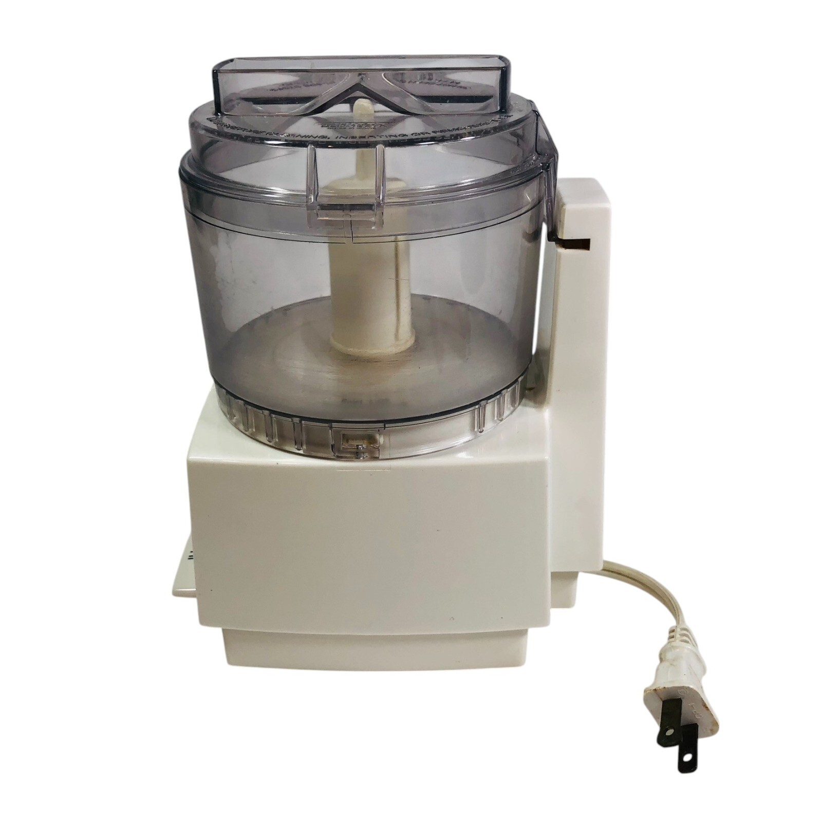 Cuisinart Mini-Prep Food Processor White Model DLC-1 TX Tested – NO BLADE