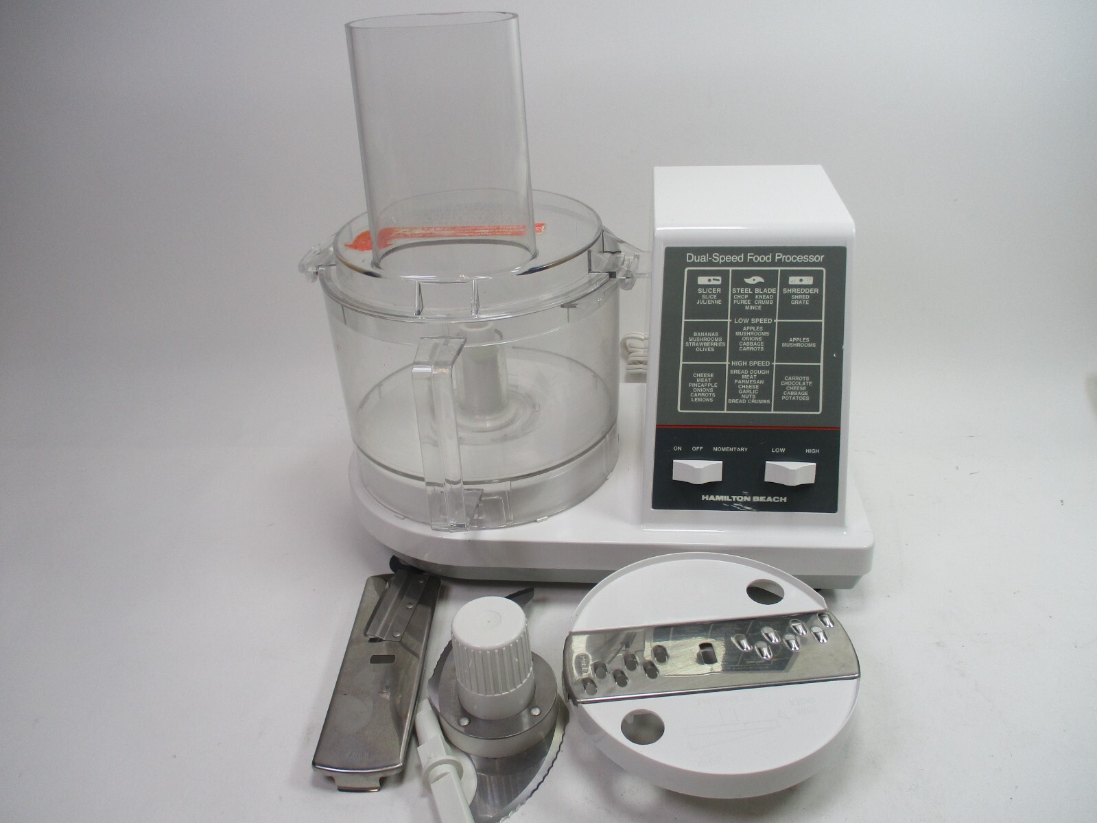 Hamilton Beach Model 702-6 Duel Food Processor