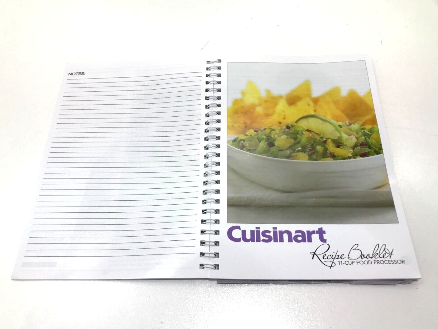 Cuisinart FP-11 USER INSTRUCTION MANUAL RECIPE BOOK Genuine OEM English Spanish