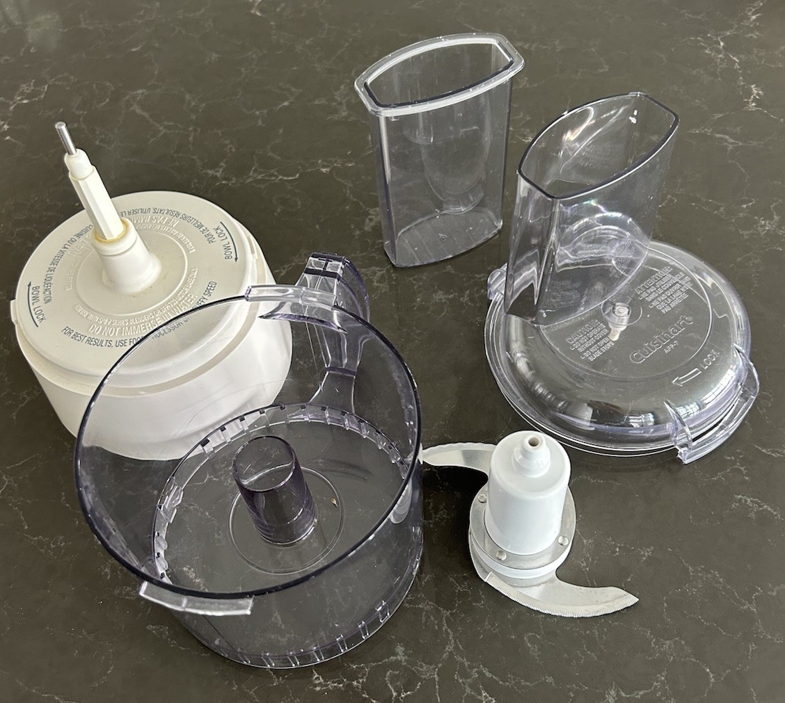 Cuisinart AFP-7 Food Processor Replacement Base, Bowl, Lid, Pusher & Blade