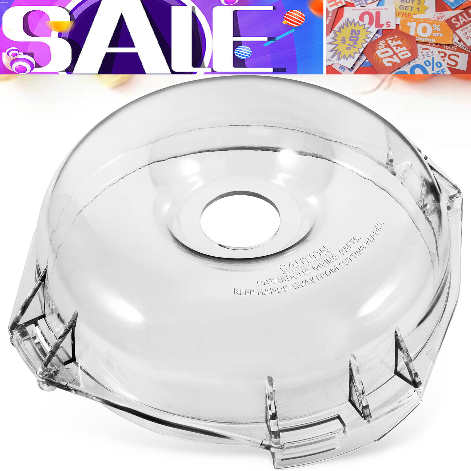 for Robot Coupe 106458S R100B R100BCLR R2 R2B R2 Dice R2 Ultra Cutter Bowl Lid