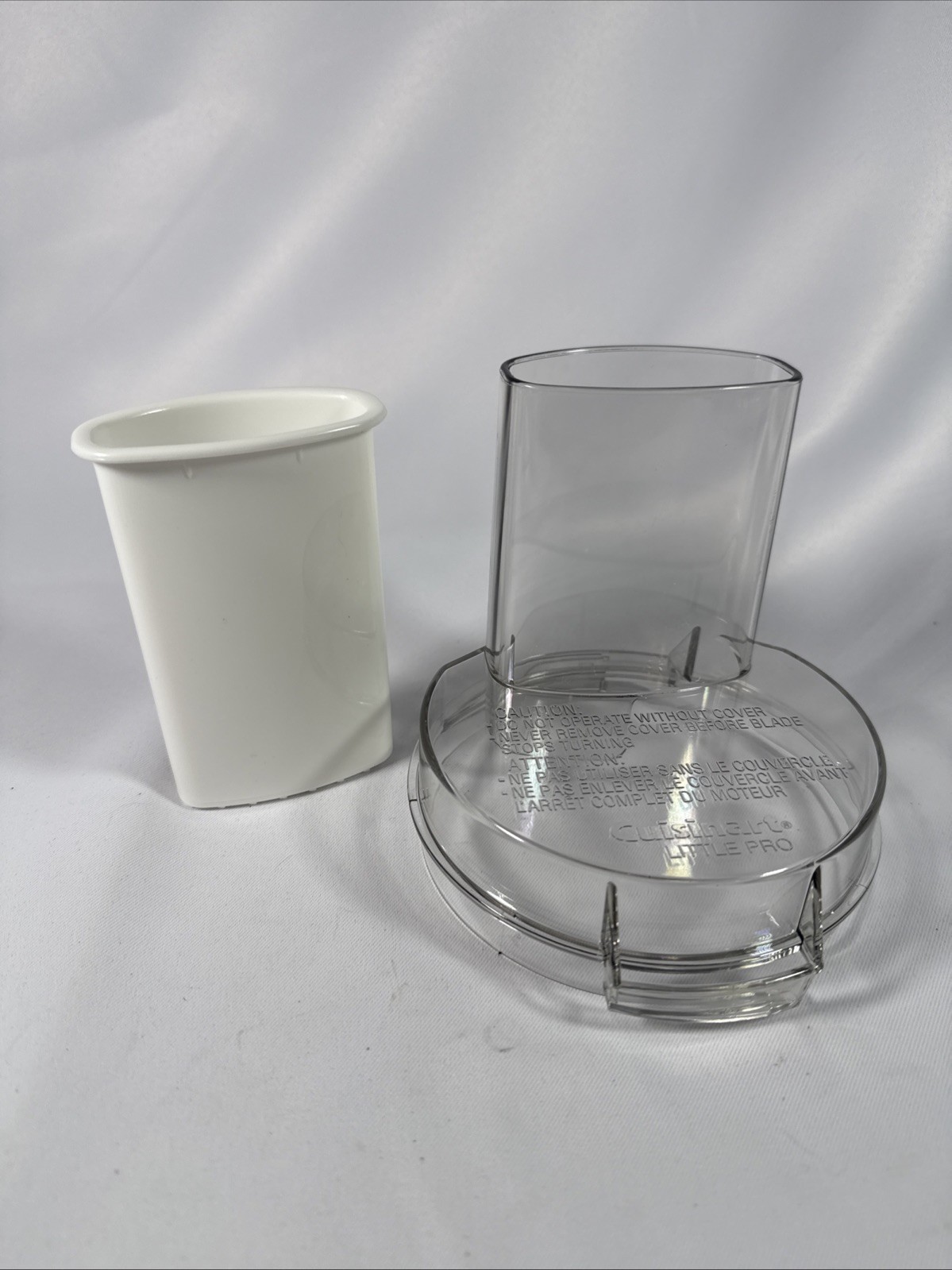 Cuisinart Handy Prep Food Processor DFP-3 Replacement Lid and Pusher DLC-504TX