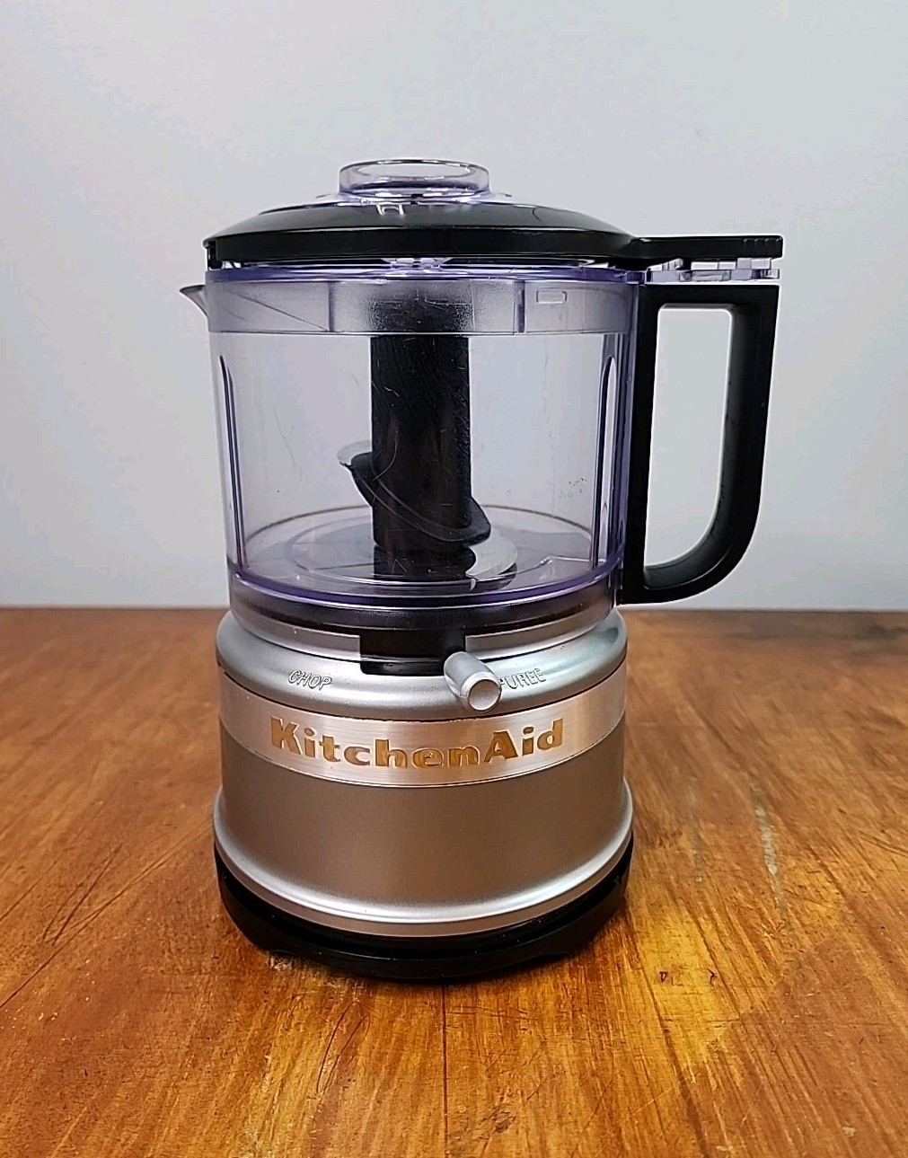 KitchenAid Food Chopper 3.5 Cup KFC3516CU Contour Silver KFC3516 Tested Working