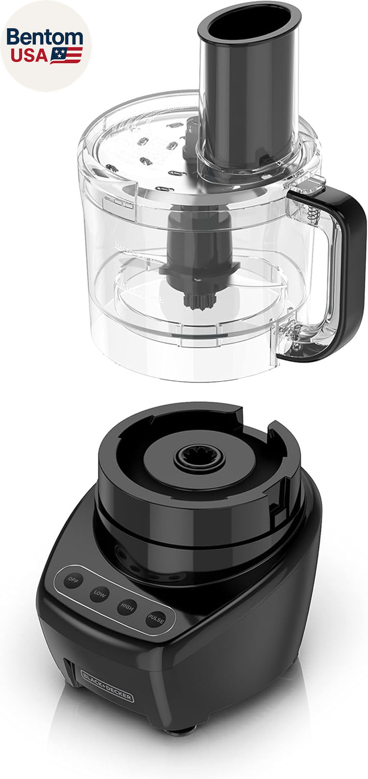 Food Processor and Vegetable Chopper, Stainless Steel Blade, 8-Cup Capacity, 450