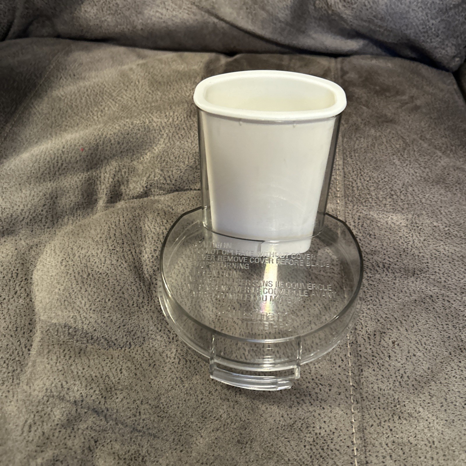 Cuisinart Handy Prep DFP-3 Lid & Pusher Replacement Part DLC-504TX