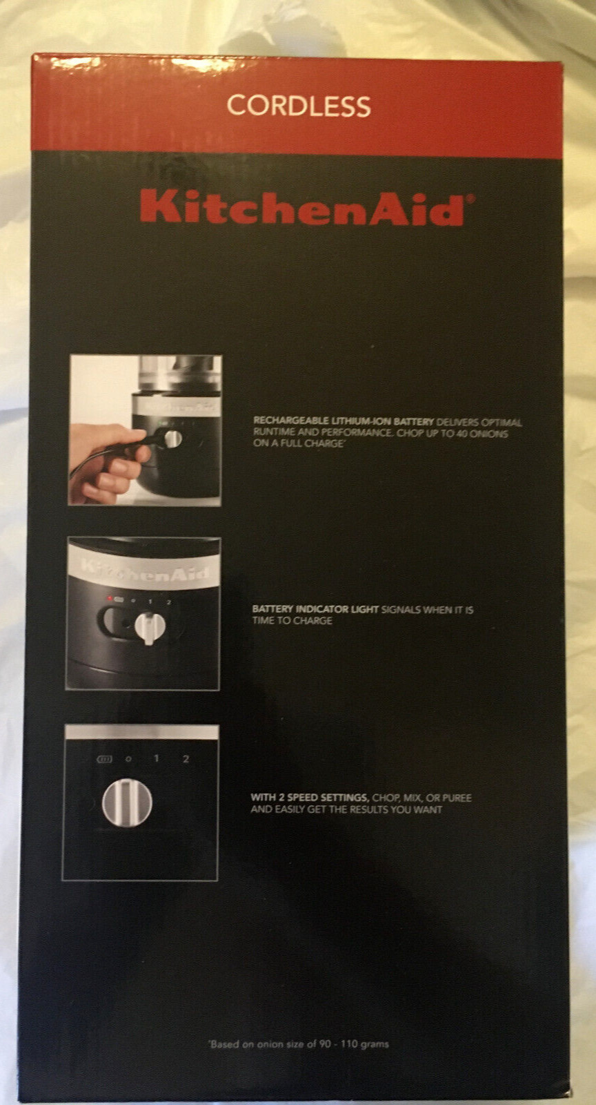 NEW Hearth & Hand with Magnolia KitchenAid Cordless 5 Cup Food Chopper