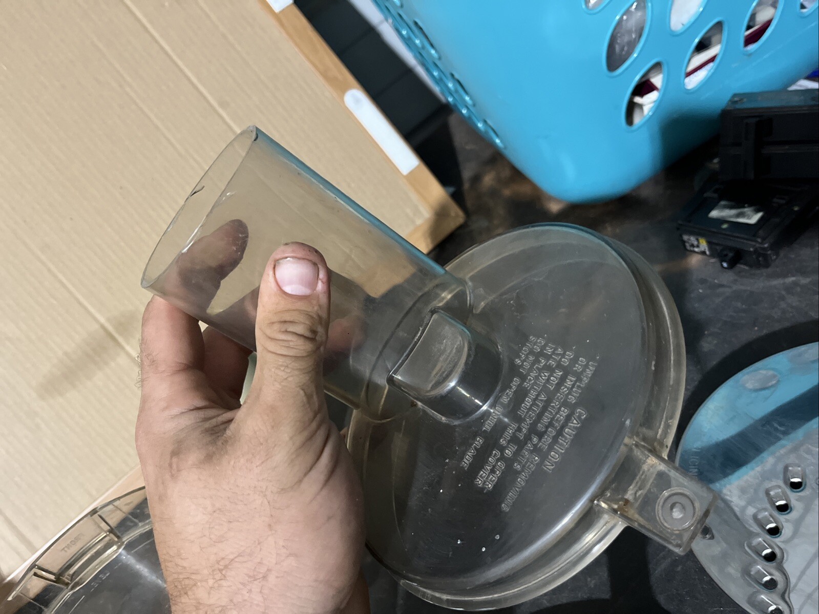 GE General Electric Food Processor D5FP1 FP1 Work Bowl Lid More Replacement Part
