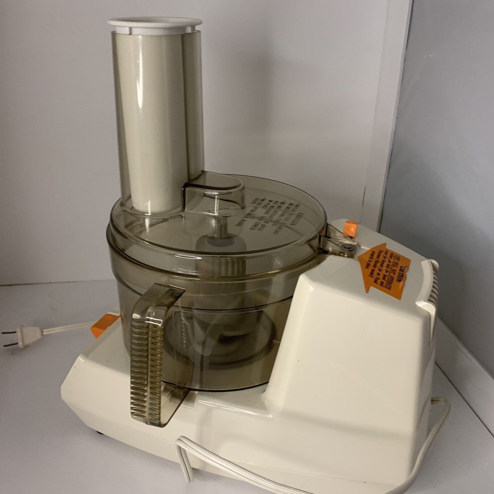 Black & Decker Classic Food Processor Full Capacity 2 Speed D1FP1D TESTED VTG
