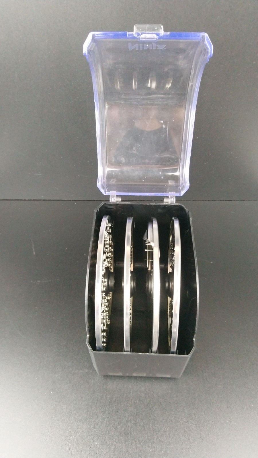 NINJA Food Processor Disc Blade Set Of 4 w/ Storage Box Container Replacement