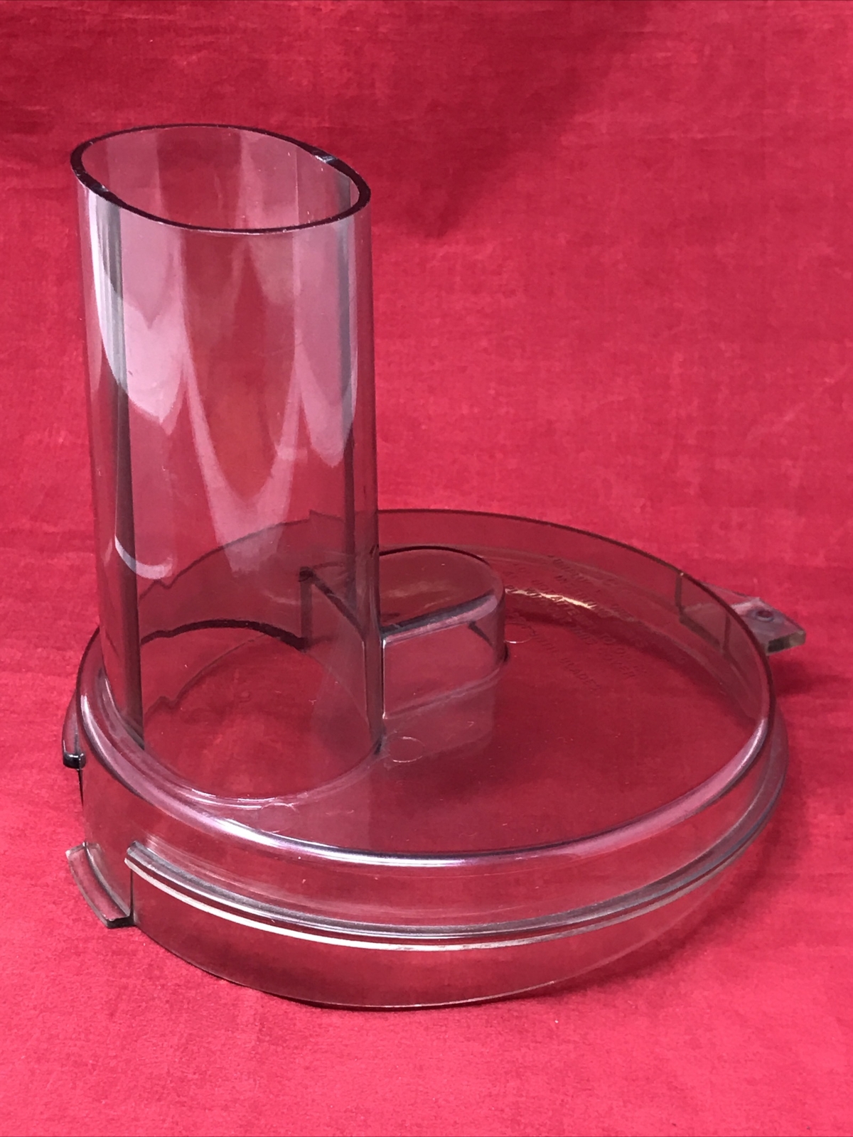 General Electric Food Processor D3FP1B Mixing Bowl Lid VTG Part ONLY with Safety