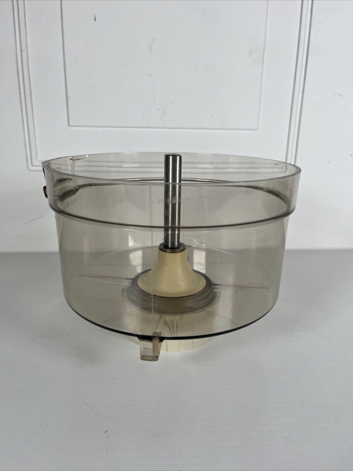 VTG General Electric Food Processor Replacement Work Bowl 7″ D5FP1 Amber W/Stem