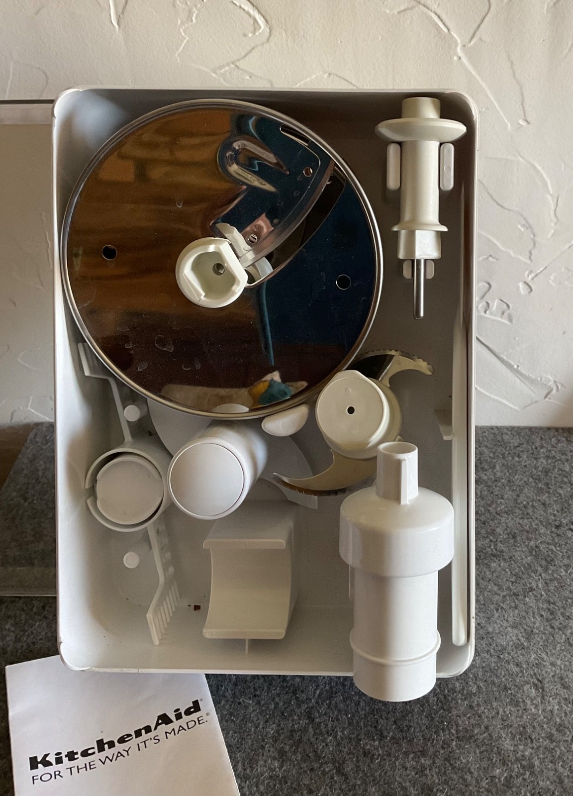 KITCHEN AID food processor attachment kit kfp-750,760,770 NEW