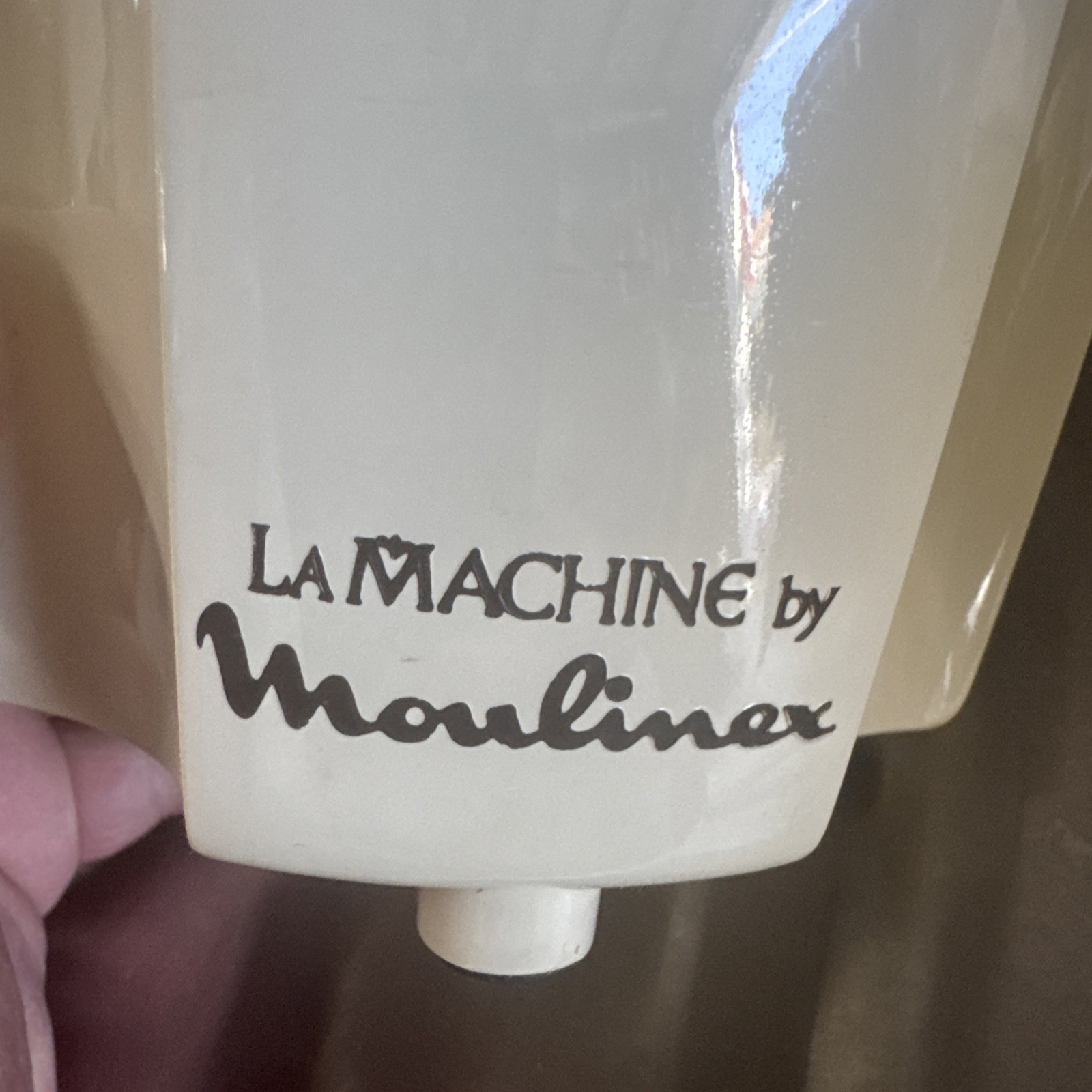 Vintage La Machine By Moulinex Food Processor Deluxe Model 354 & Accessories