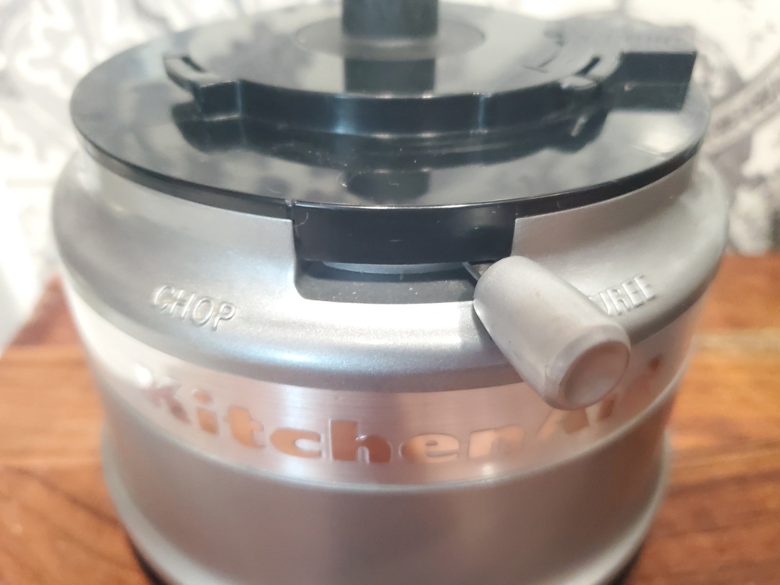 Kitchenaid KFC3516 3.5 Cup Food Chopper Replacement Part Motor Base Silver Works
