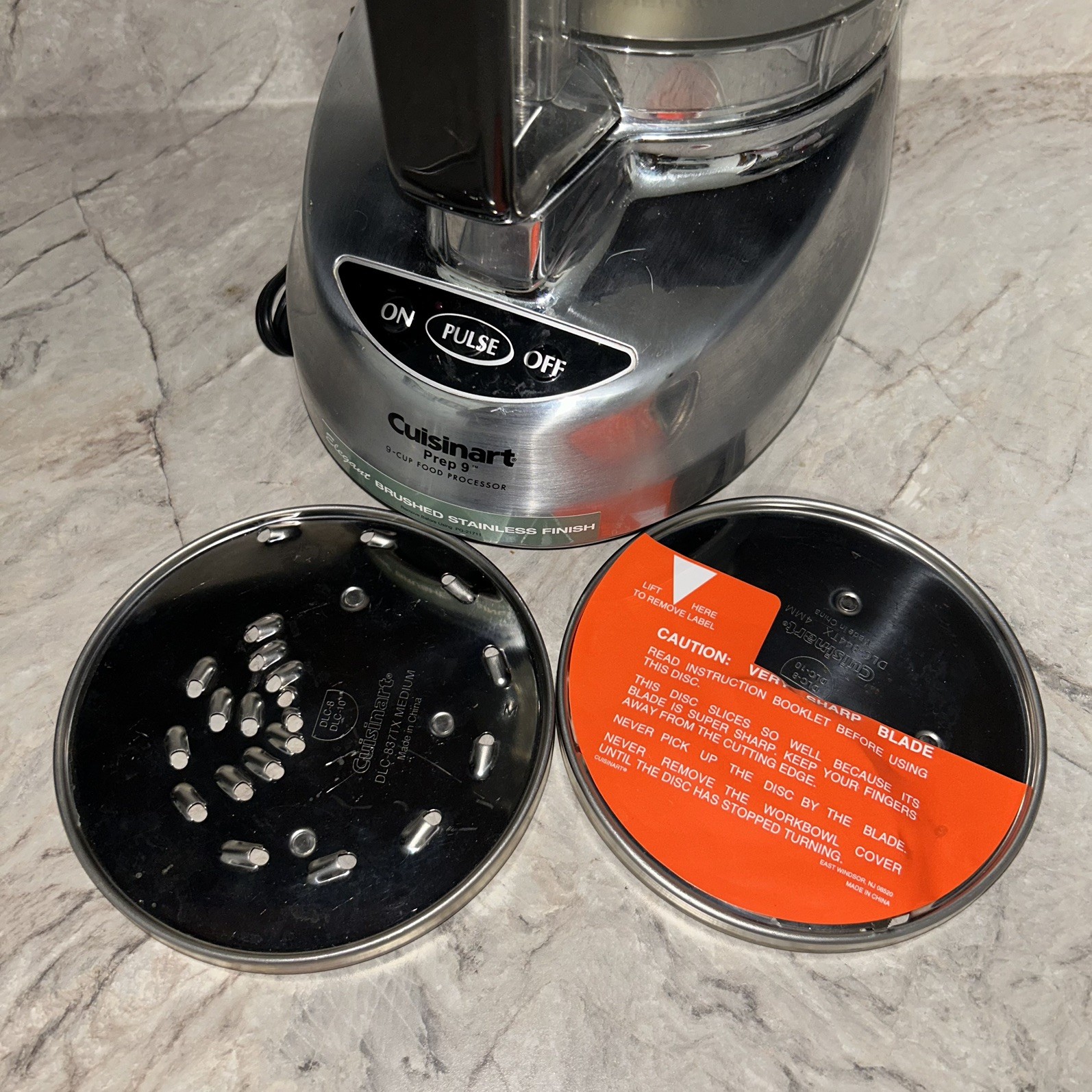 Cuisinart Prep 9 Food Processor DLC-2009CH 9-Cup Stainless Steel Tested