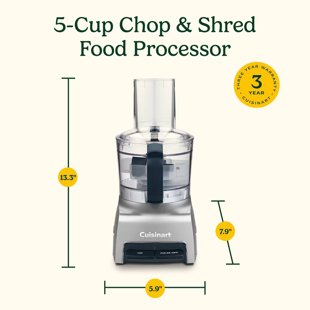 Cuisinart Chop & Shred 5 Cup Food Processor FP-5
