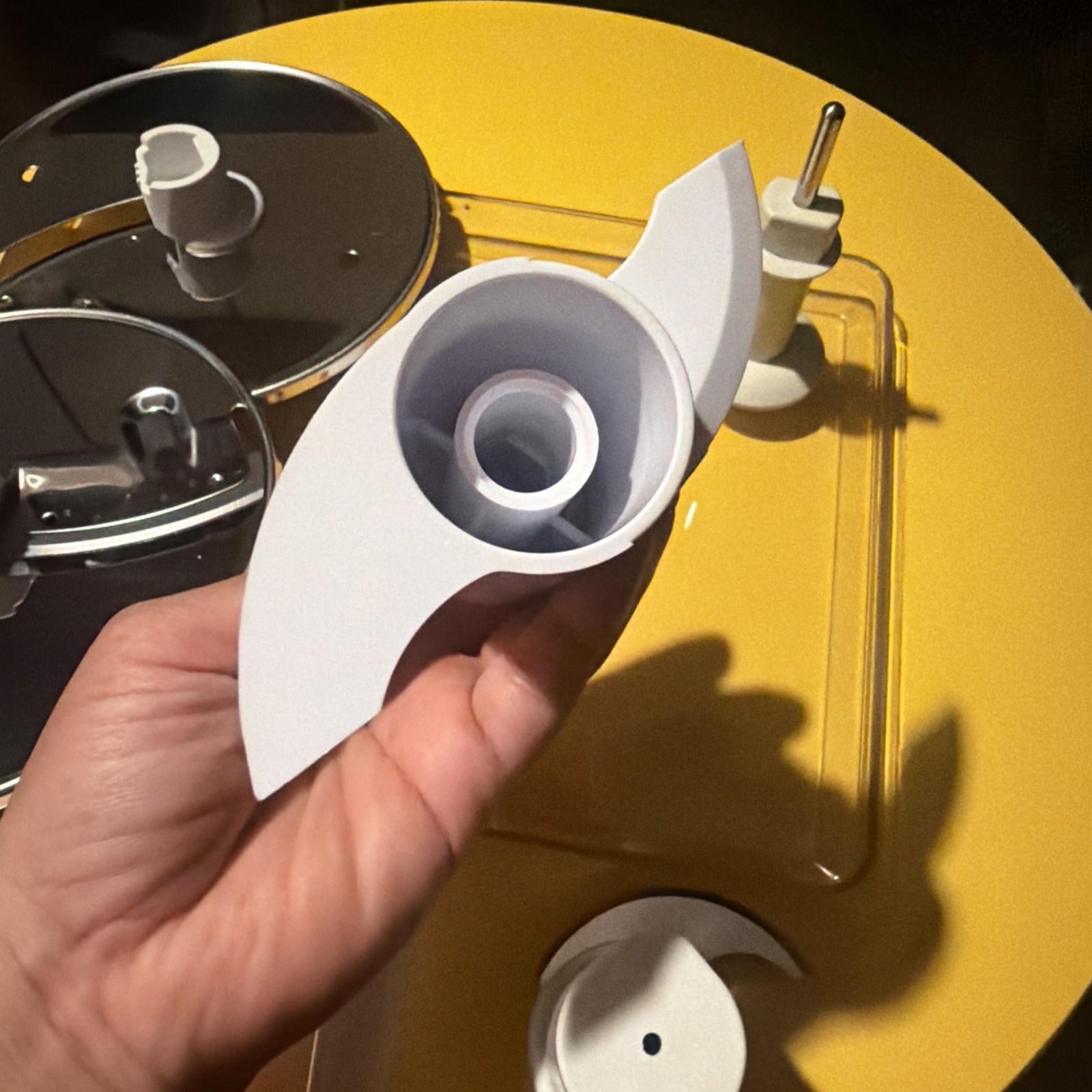 KITCHENAID FOOD PROCESSOR ACCESSORIES ADAPTER DISC BLADES STORAGE BOX