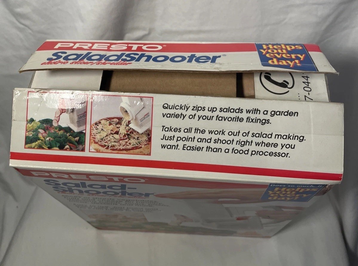 Presto Professoinal SaladShooter Plus Electric Slicer-Shredder