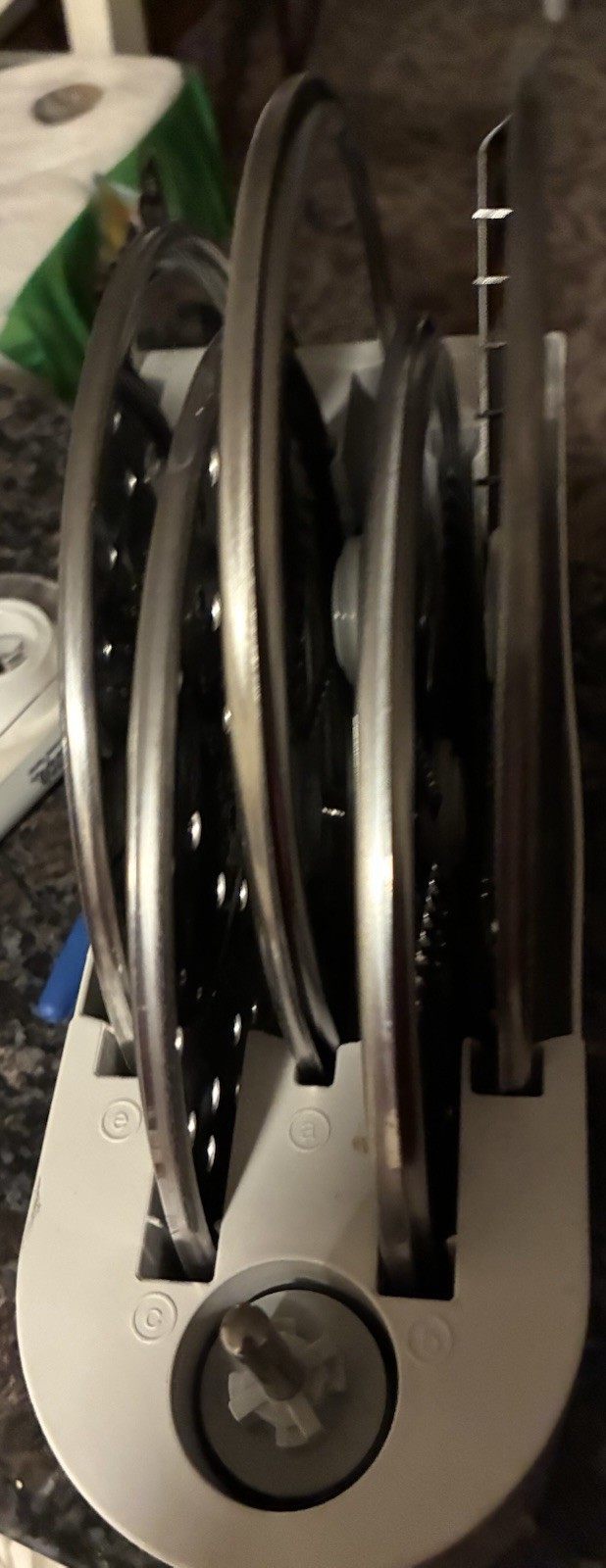 GENUINE Braun 3210 K1000 Food Processor 5 Disc Blades Set ONLY Replacement Parts