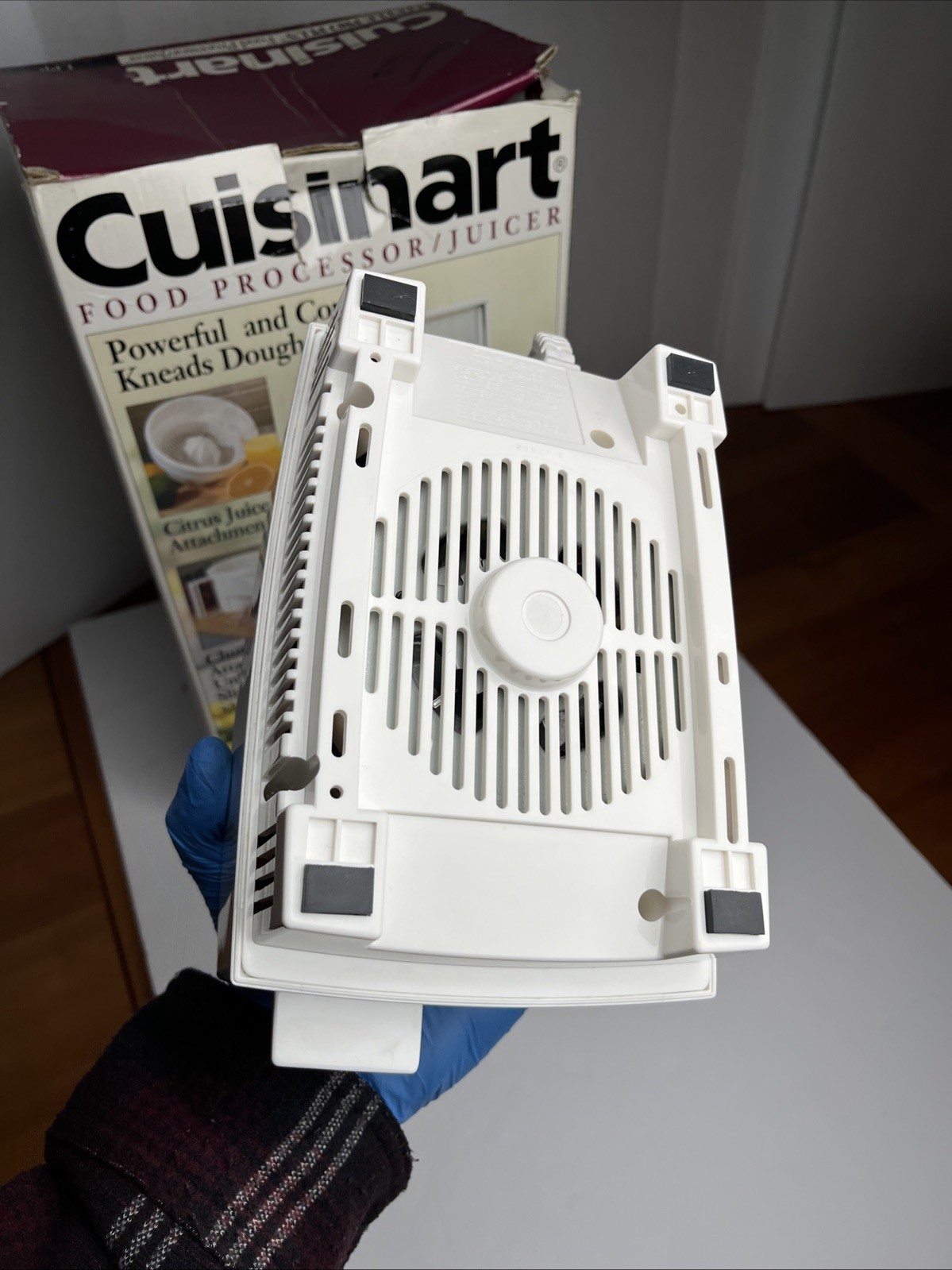 Cuisinart Little Pro Plus Food Processor Motor Base Only w/ Box – WORKS SEE VID