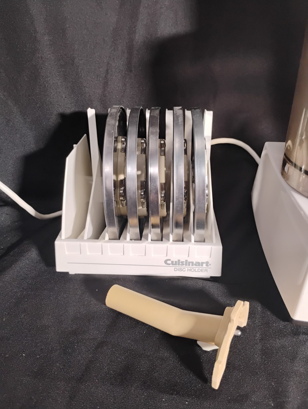 Cuisinart DLC-8 PLUS Food Processor w/ Discs 1984 Rare Vintage