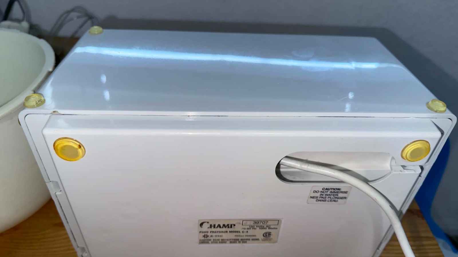 K-Tec CHAMP Food Preparer Model C-4 With Accessories