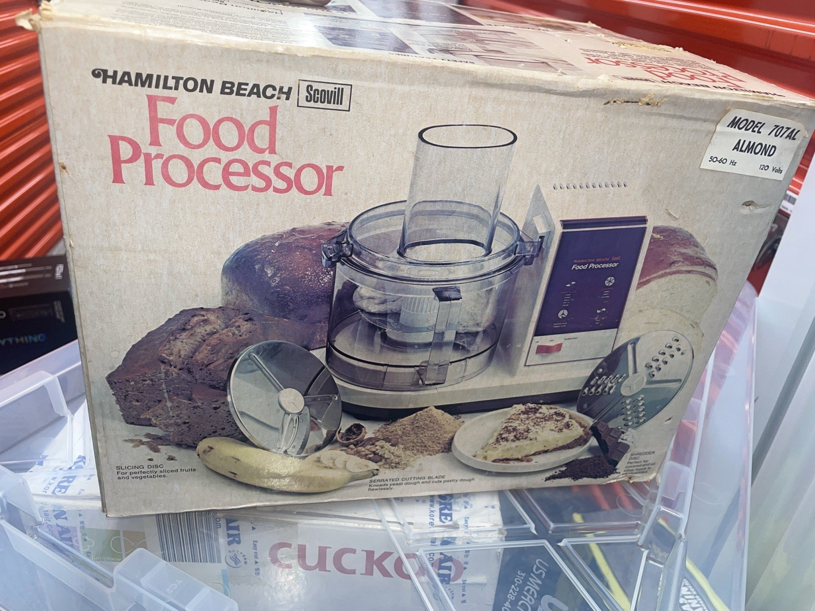 Vintage – Hamilton Beach Scovill – Electric Food Processor – Model 707-AL IN BOX
