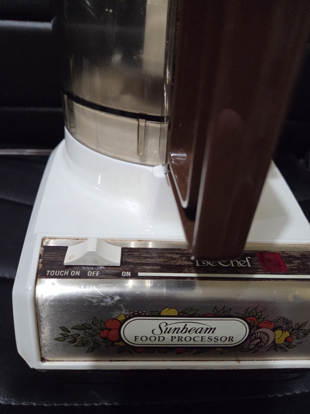 Vintage Sunbeam Le Chef Food Processor Model 14-1A Great Working & Very Clean