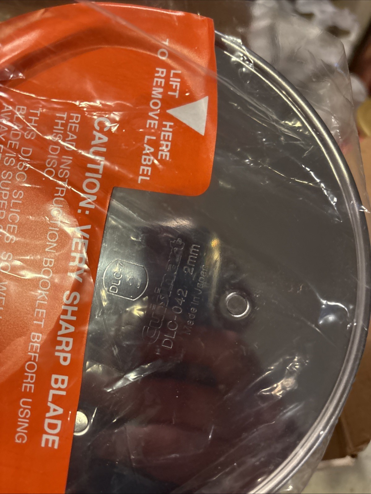 CUISINART DLC-7 SERIES 8 Of 9 DISC SET FOR FOR FOOD PROCESSOR DLC-070 (VINTAGE)