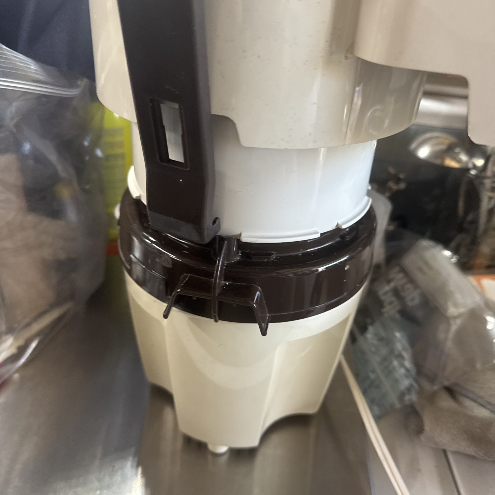 Vintage La Machine By Moulinex Food Processor Deluxe Model 354 & Accessories
