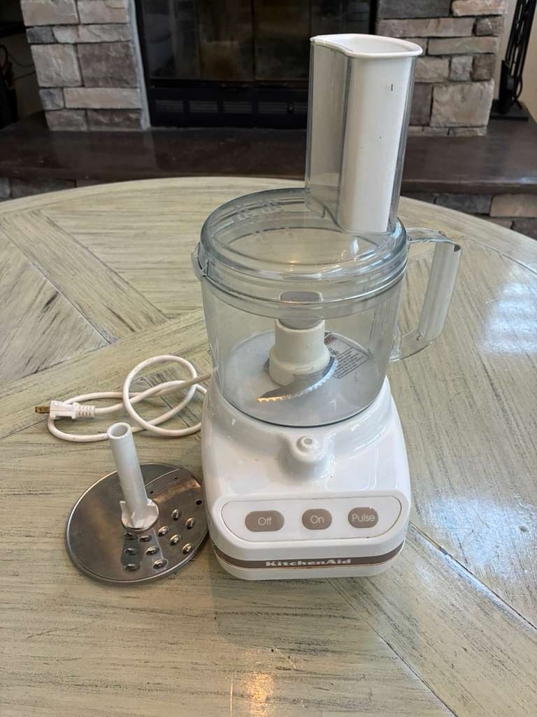 Kitchen Aid KFP350WH 5 CUP Little Ultra Power Food Processor White
