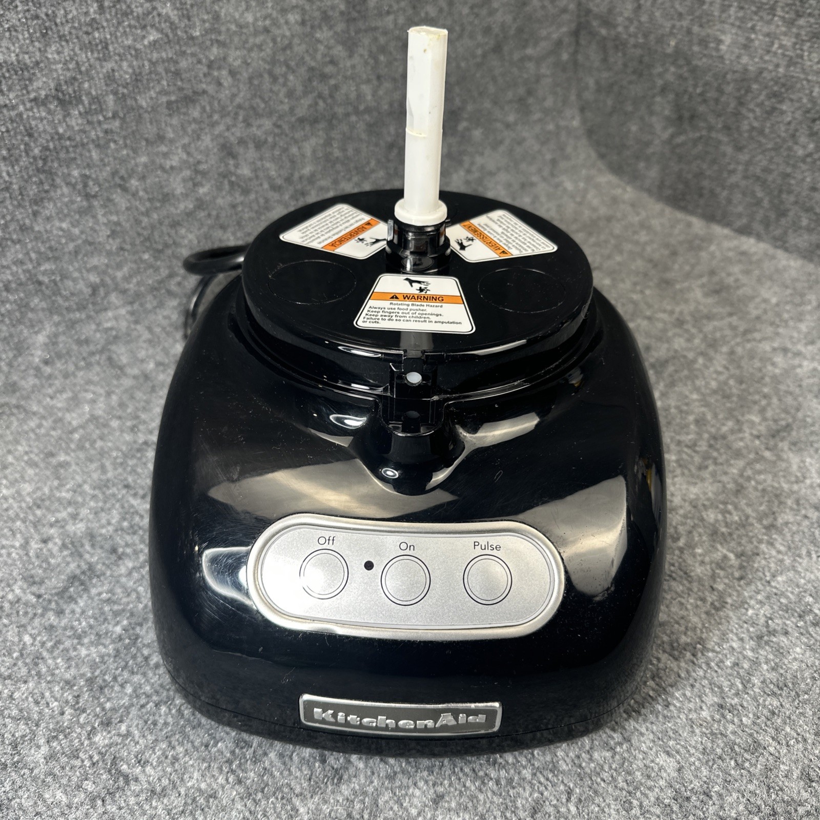 KitchenAid Artisan Food Processor KFPM70 Base Only Black -Tested!
