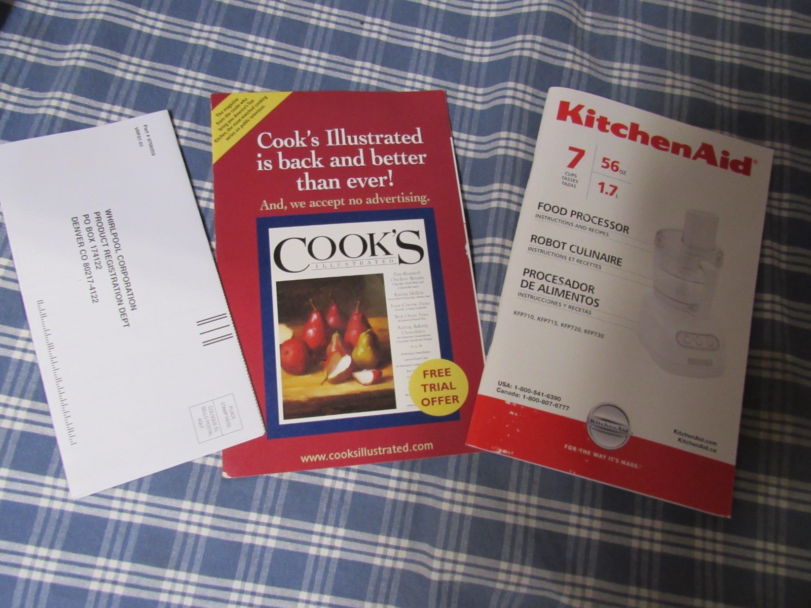 KitchenAid Food Processor – KFP715 (Pre-Owned) FAST FREE SHIPPING