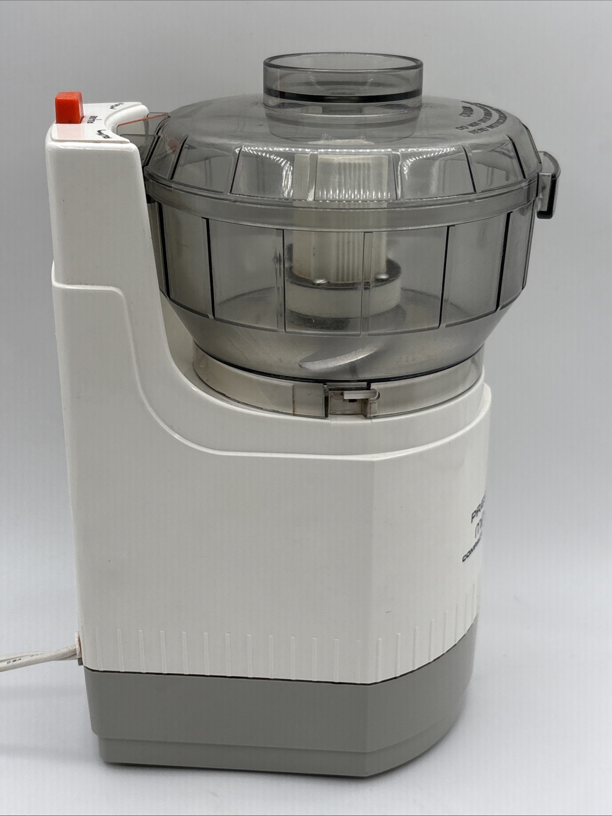 PRESTO Minnie Max Compact Food Processor Model 0290001 Electric Removable Cup