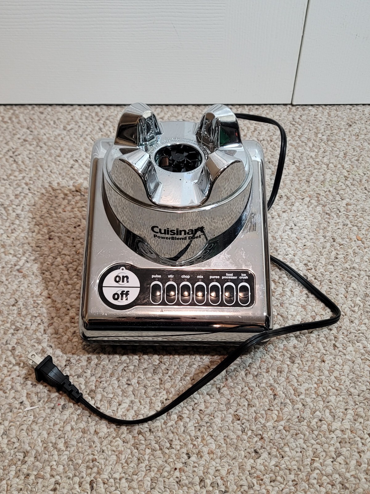 Cuisinart Power Blend Duet Blender & Food Processor Base Motor BFP-10CH Working