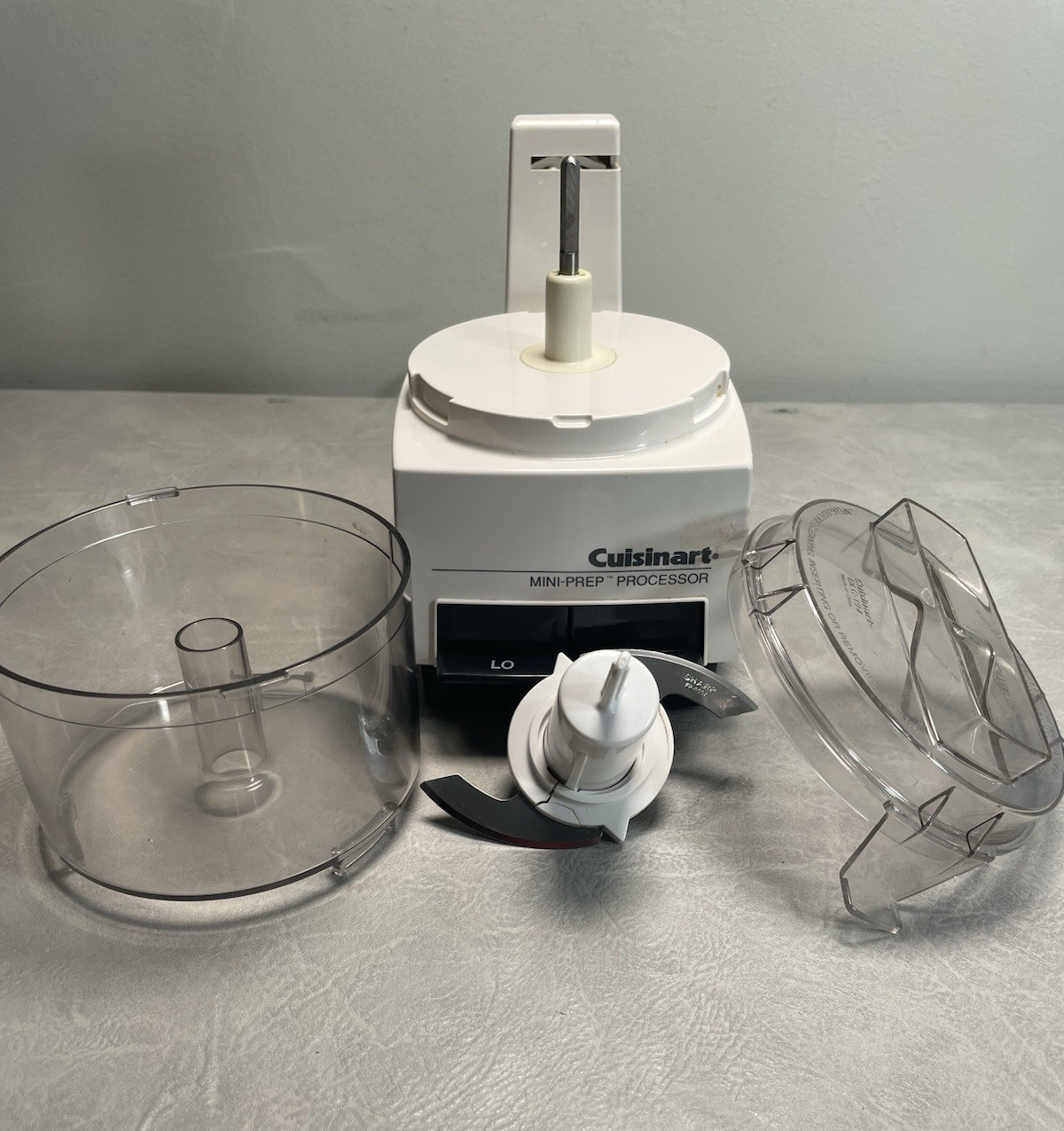 Cuisinart Mini Prep Food Processor DLC-1S 21 Oz Chopper Grinder Tested Working