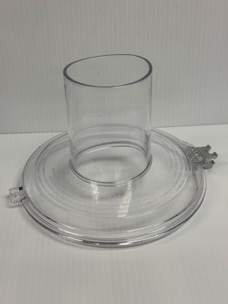 VEGGIE BULLET VB101 SPIRALIZER Food Processer 2D BOWL LID ONLY Tested and Works