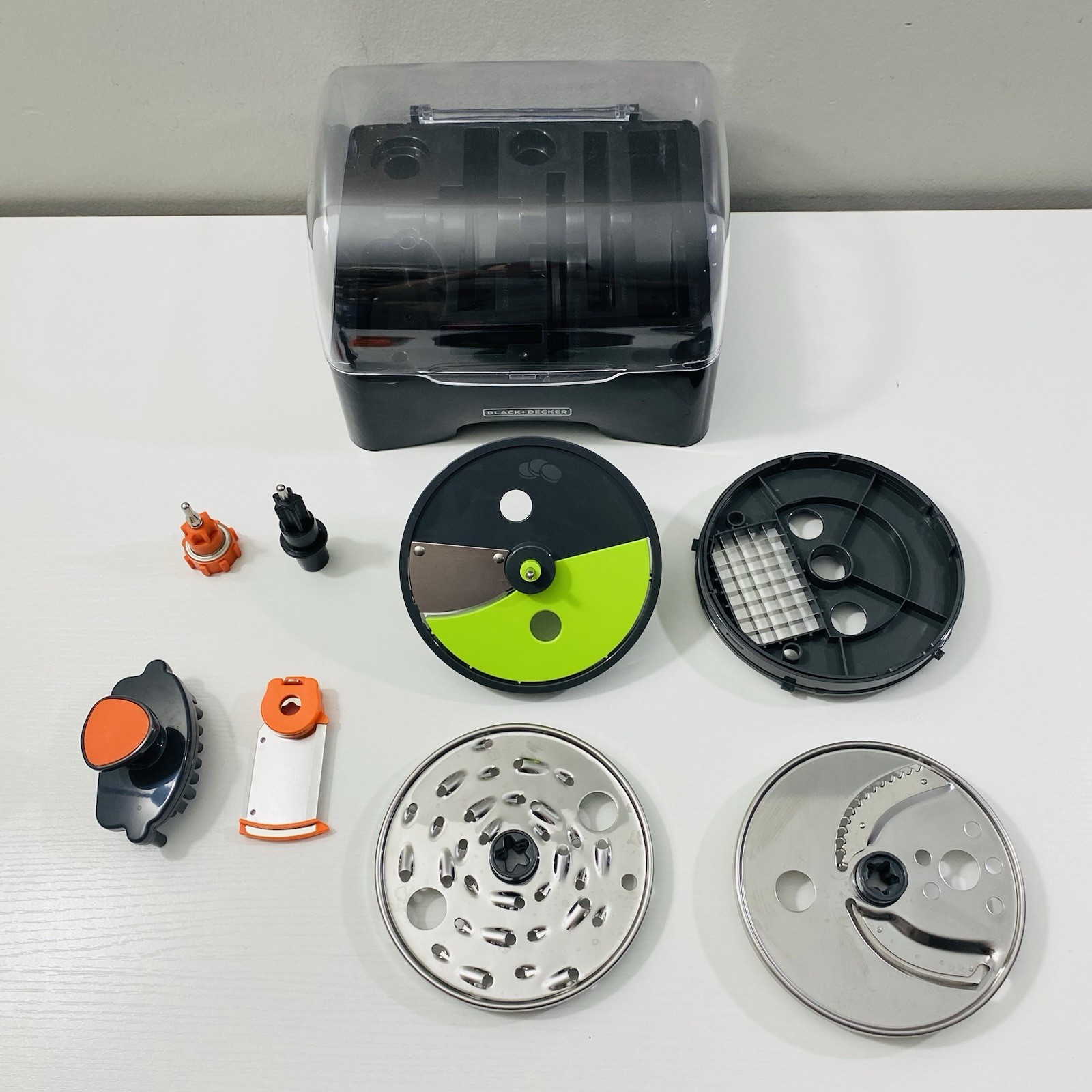 BLACK + DECKER Multi Prep Slice ‘N Dice All-In-One Disc Blade Kit & Storage ONLY