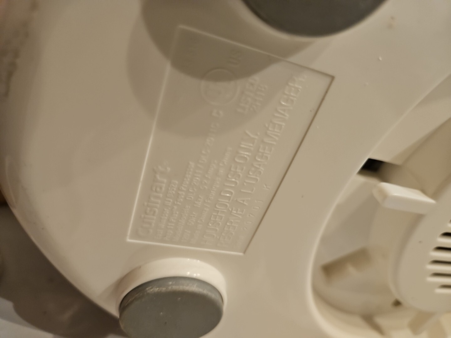 cuisinart custom prep 11 food processor Base