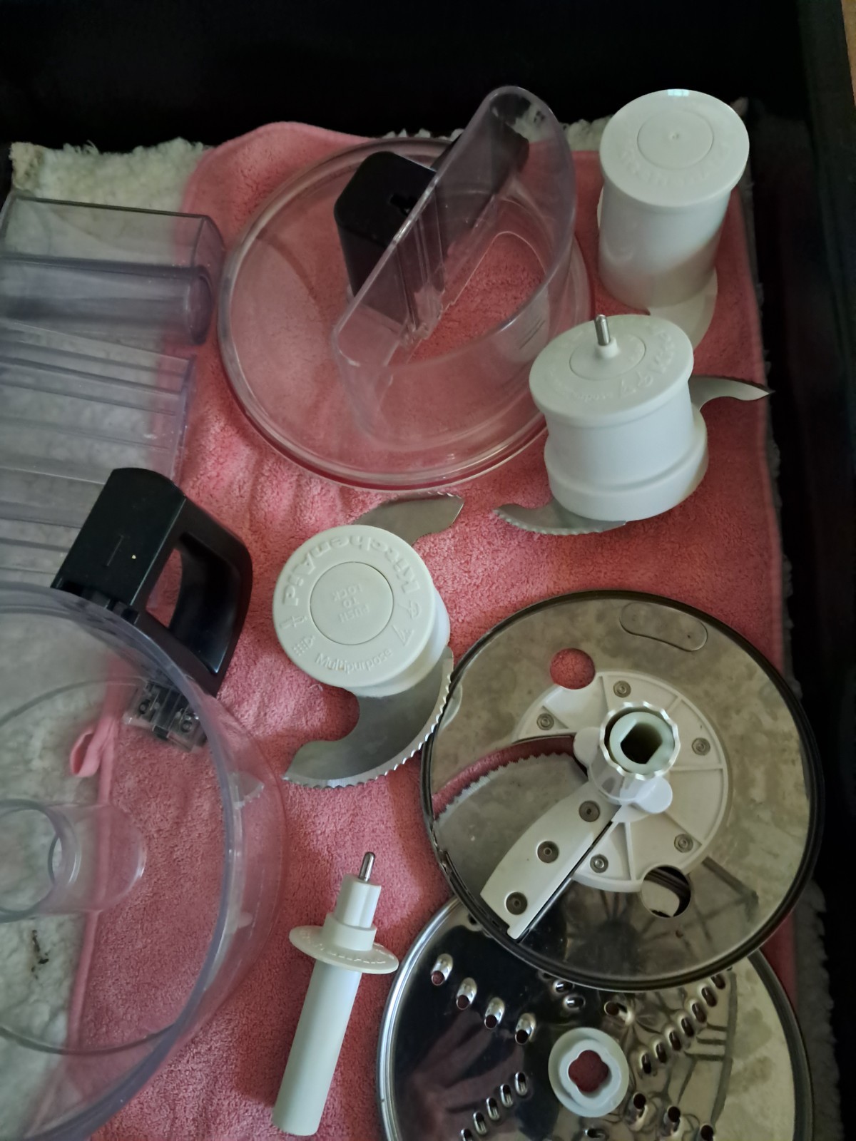 Kitchenaid 9 Cup Food Processor For Parts Plus Bowls Blades Mixers